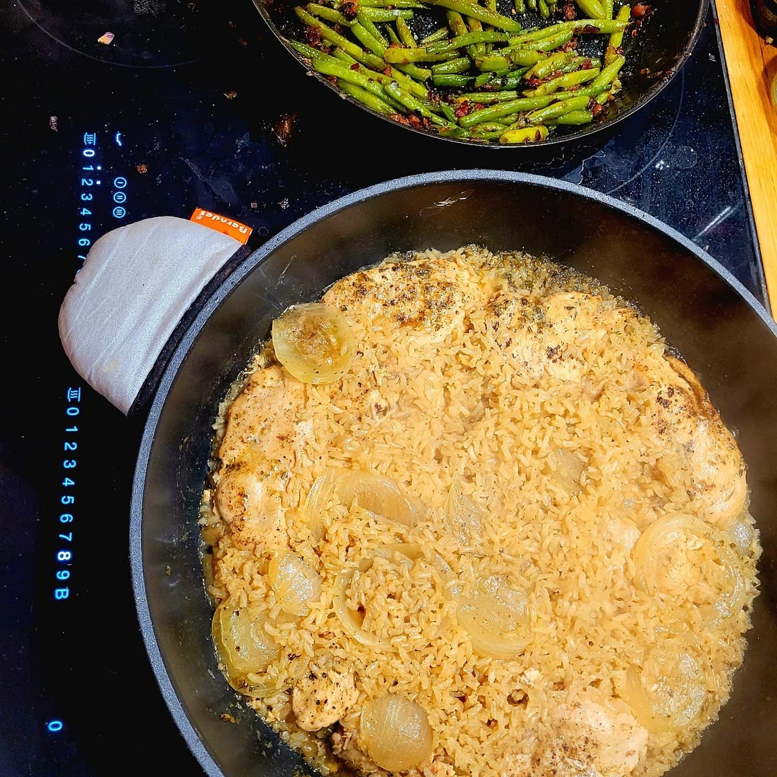One Pot Lemon Herb Chicken & Rice