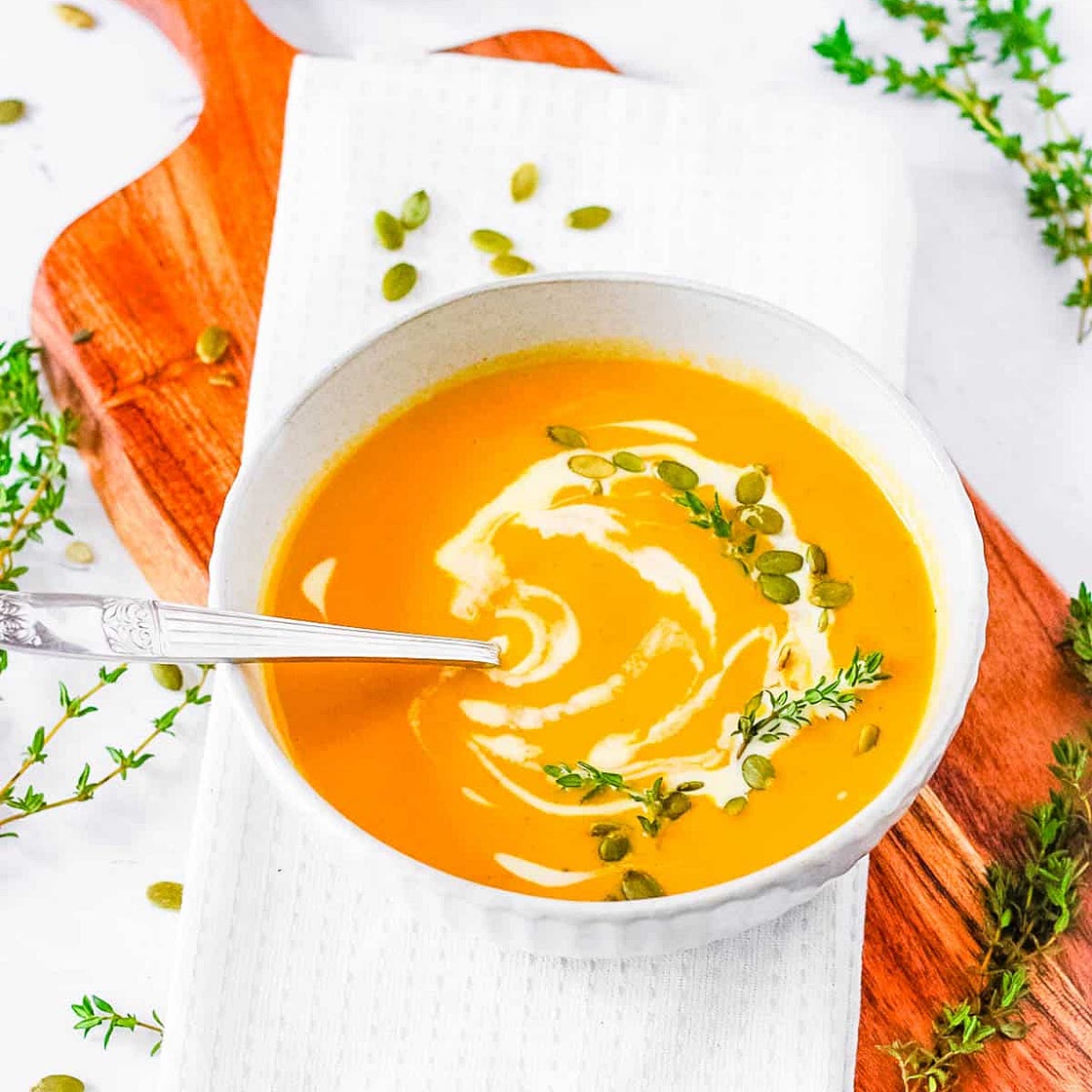 Instant Pot Butternut Squash Soup