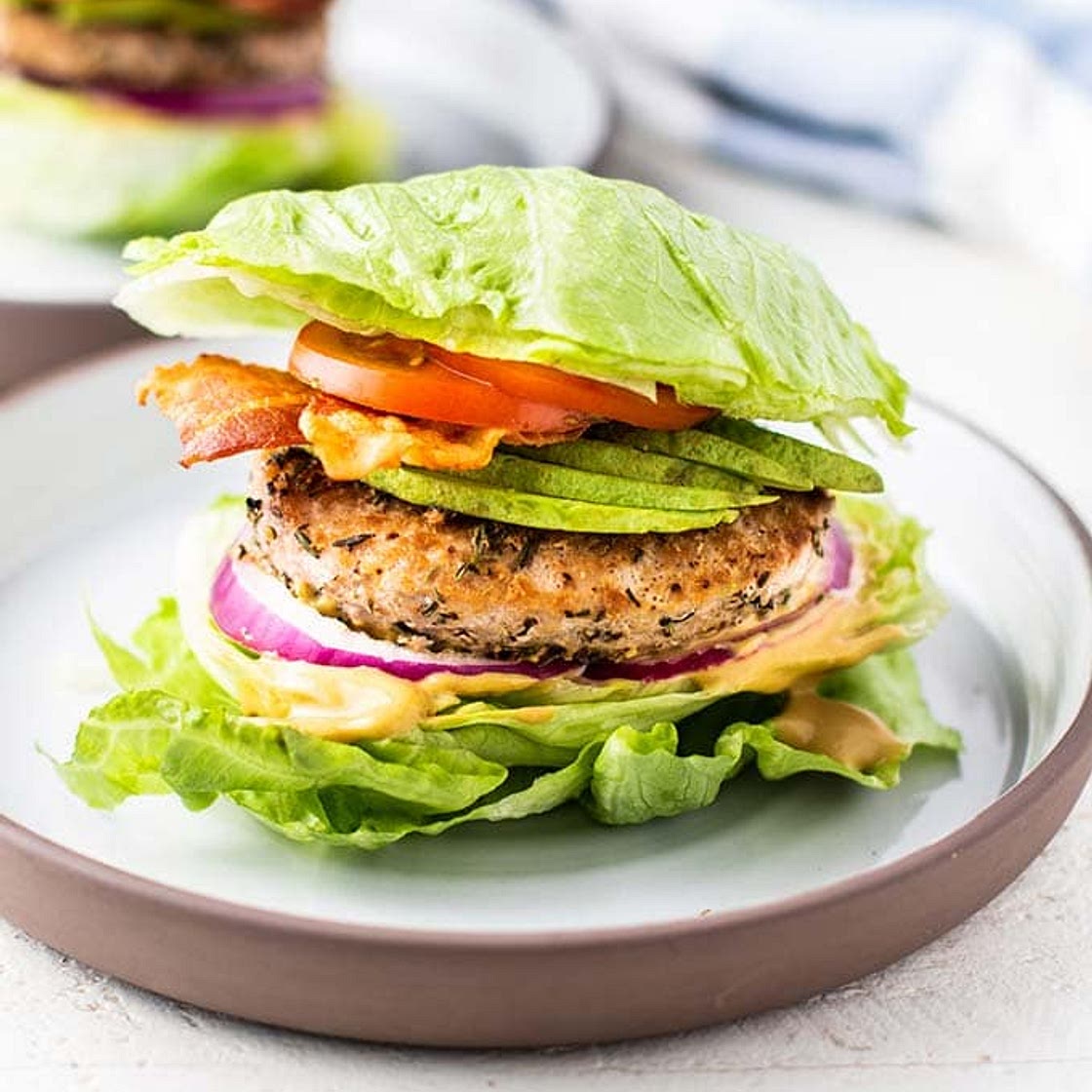 Turkey Burgers with Avocado