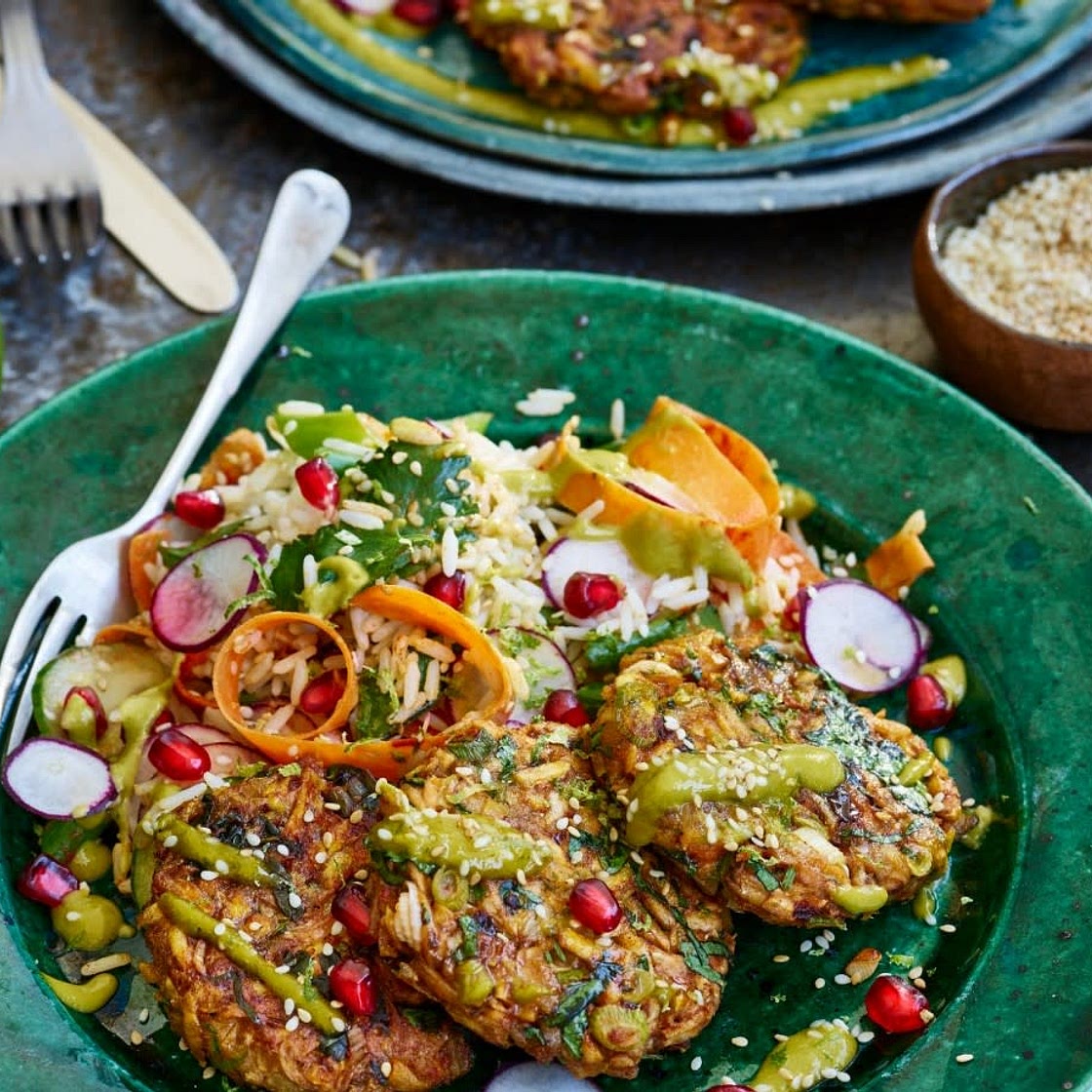Plantain fritters (Gaz Oakley)