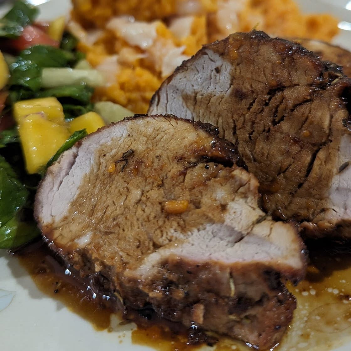 Honey Garlic Pork Loin Roast
