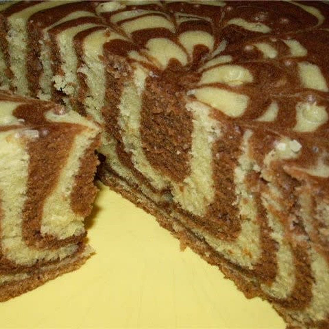 Пирог "Зебра"