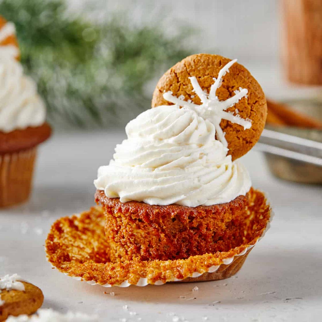 Gingerbread Cupcakes