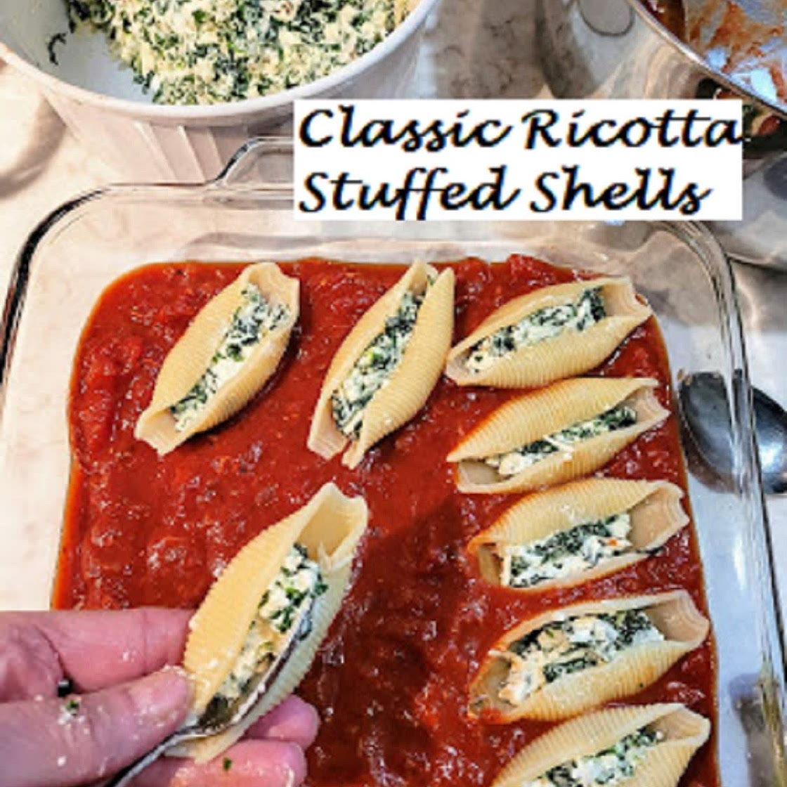 Classic Ricotta Stuffed Shells