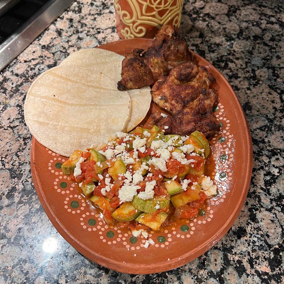 CALABACITAS A LA MEXICANA 