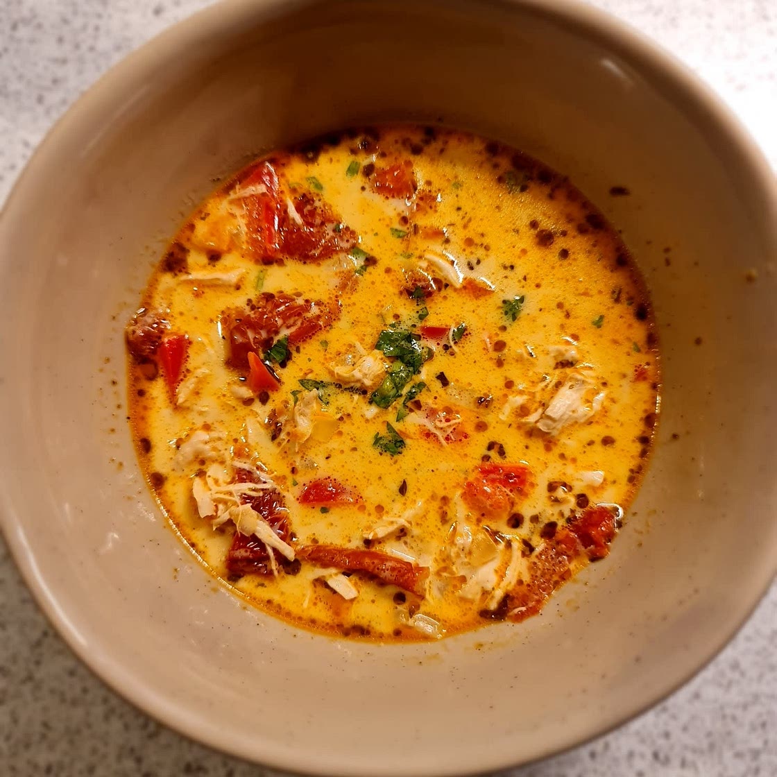 Instant Pot Creamy Chicken Soup