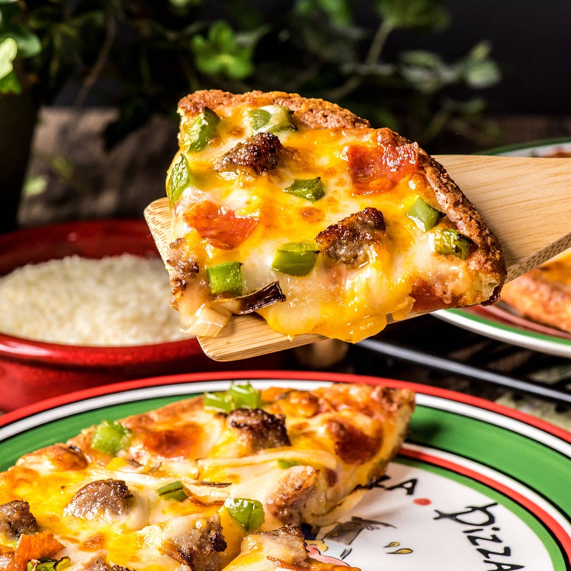 Keto Air Fryer Classic Pizza