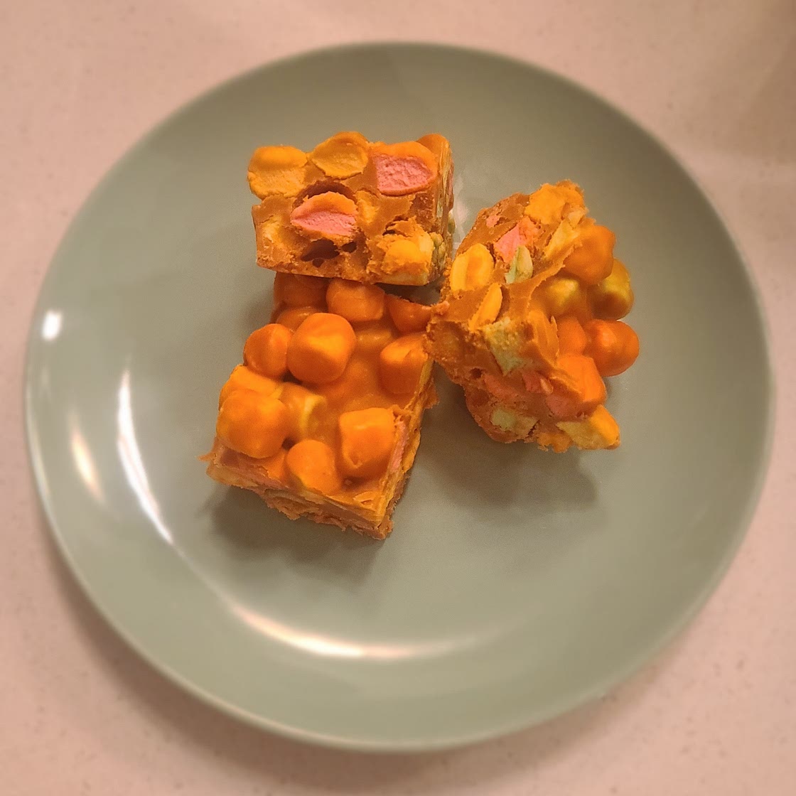 Marshmallow Confetti Squares