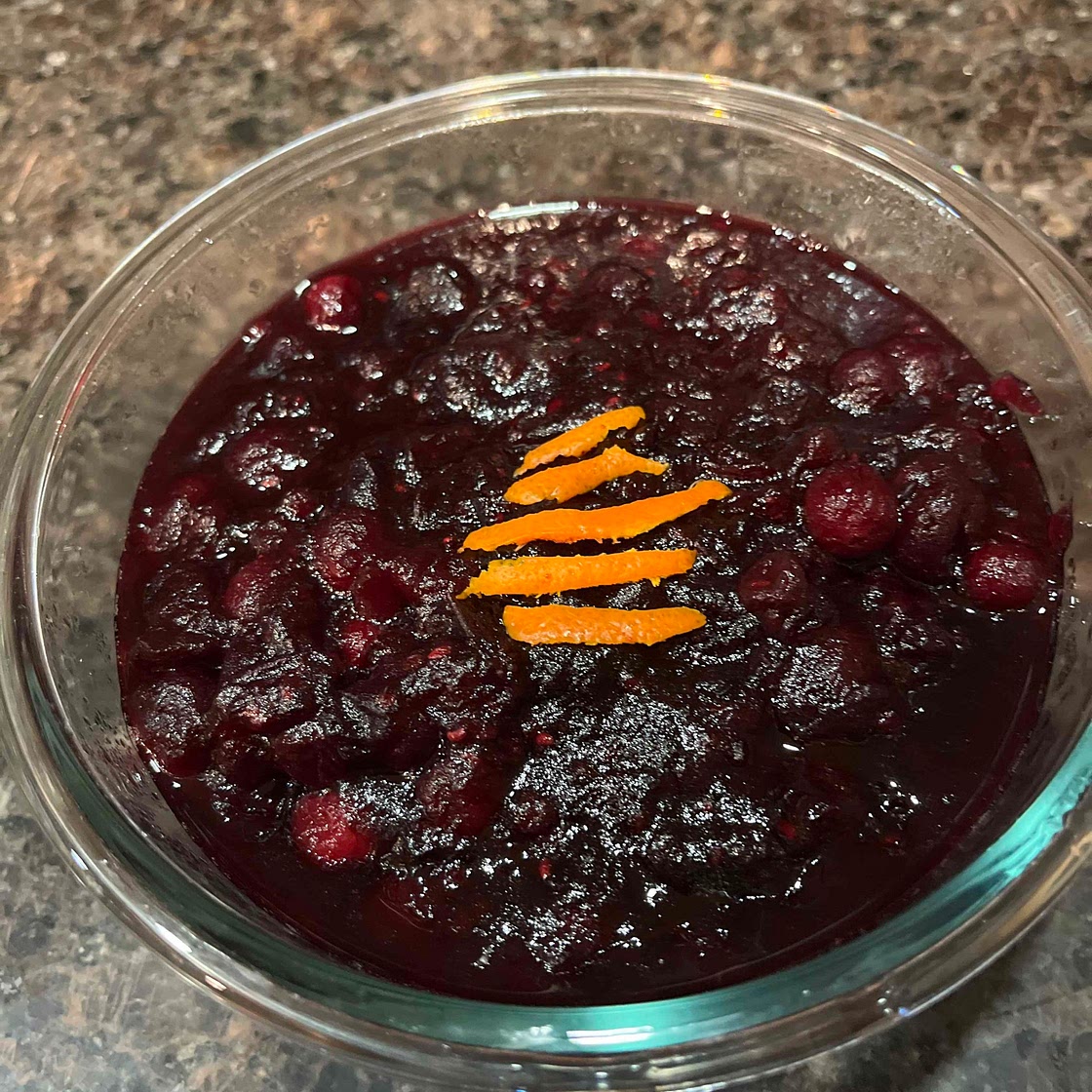 Milli-Ann’s cranberry relish 