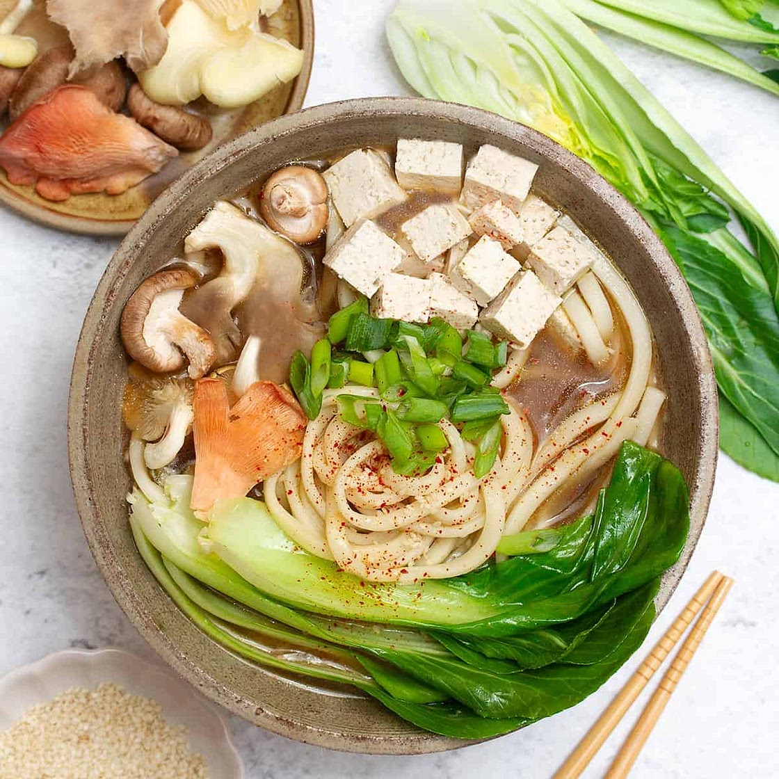 Bok Choy Soup With Garlic And Ginger