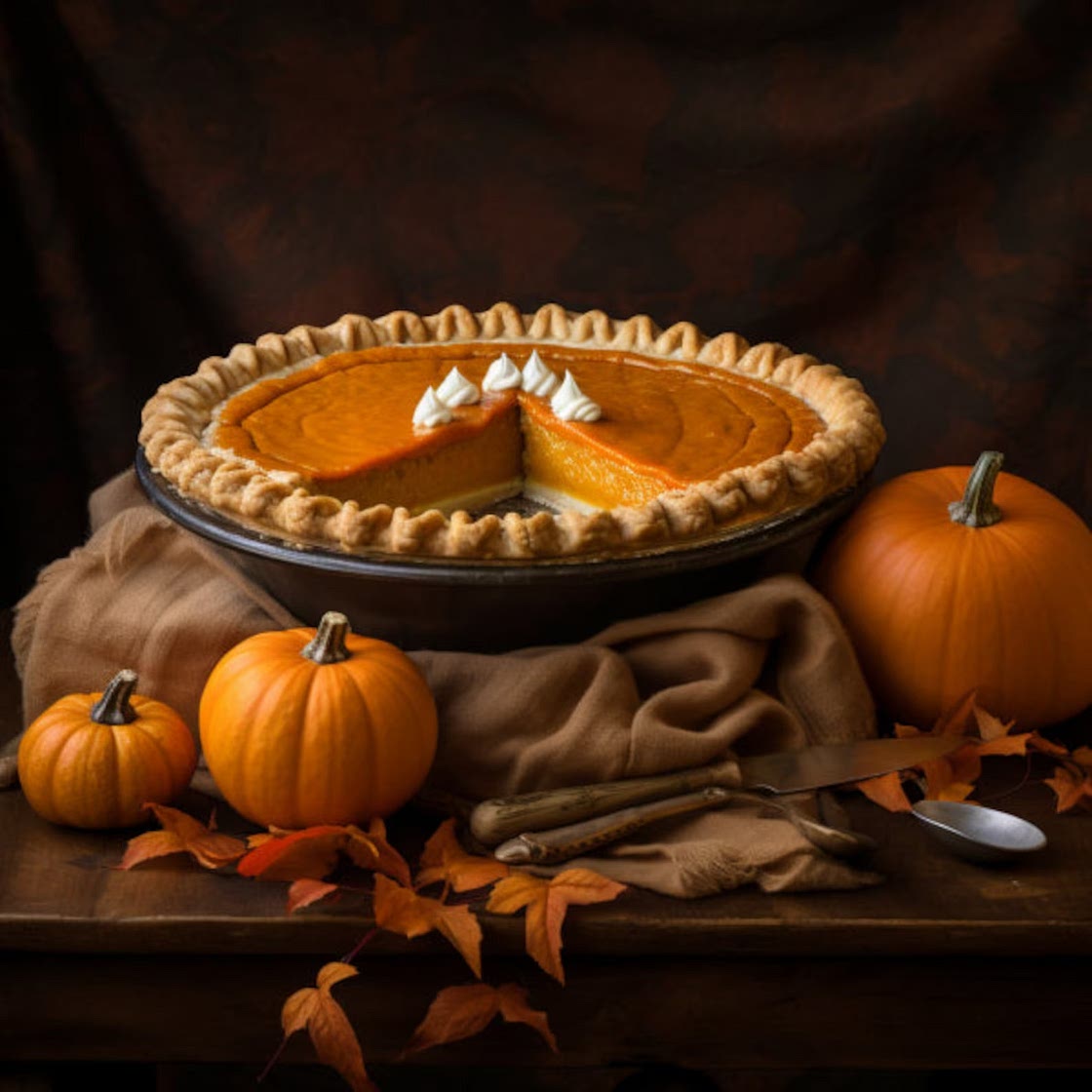 Dad's Pumpkin Pies