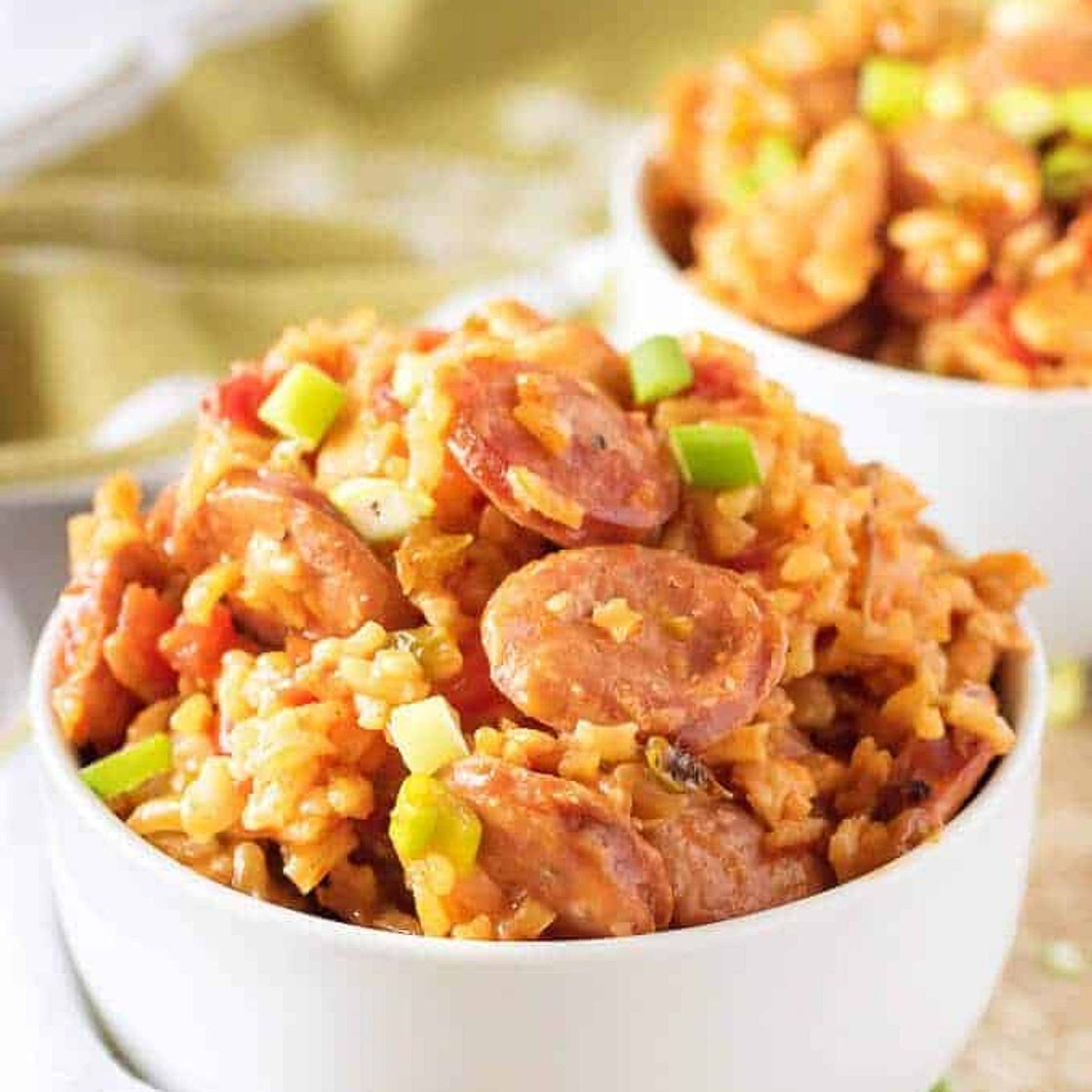 Instant Pot Sausage and Chicken Jambalaya