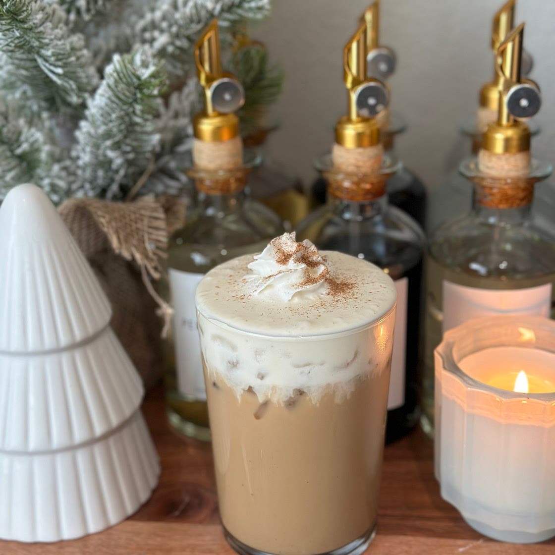 Iced Pumpkin Pie Latte
