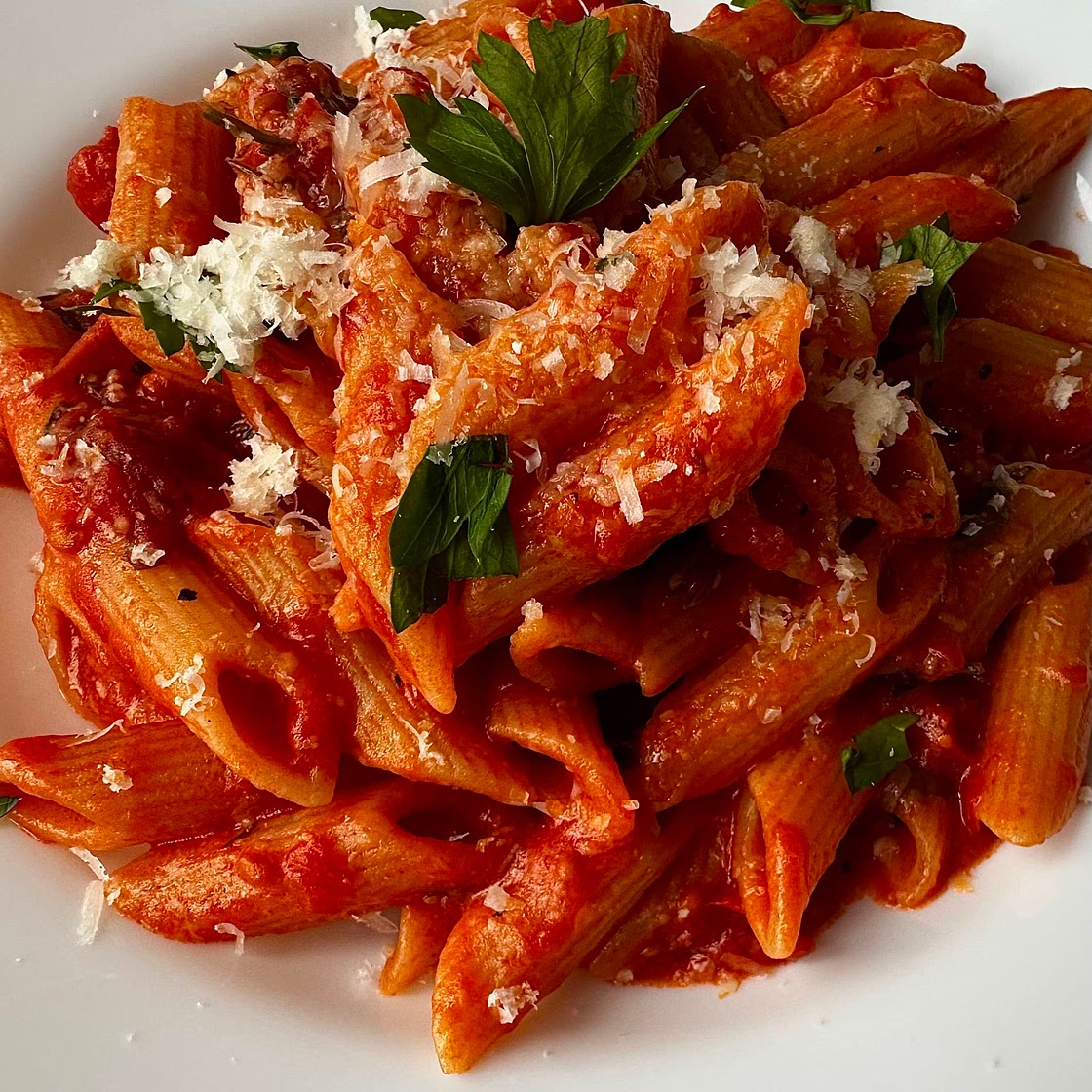 15 Minute Tomato Pasta 