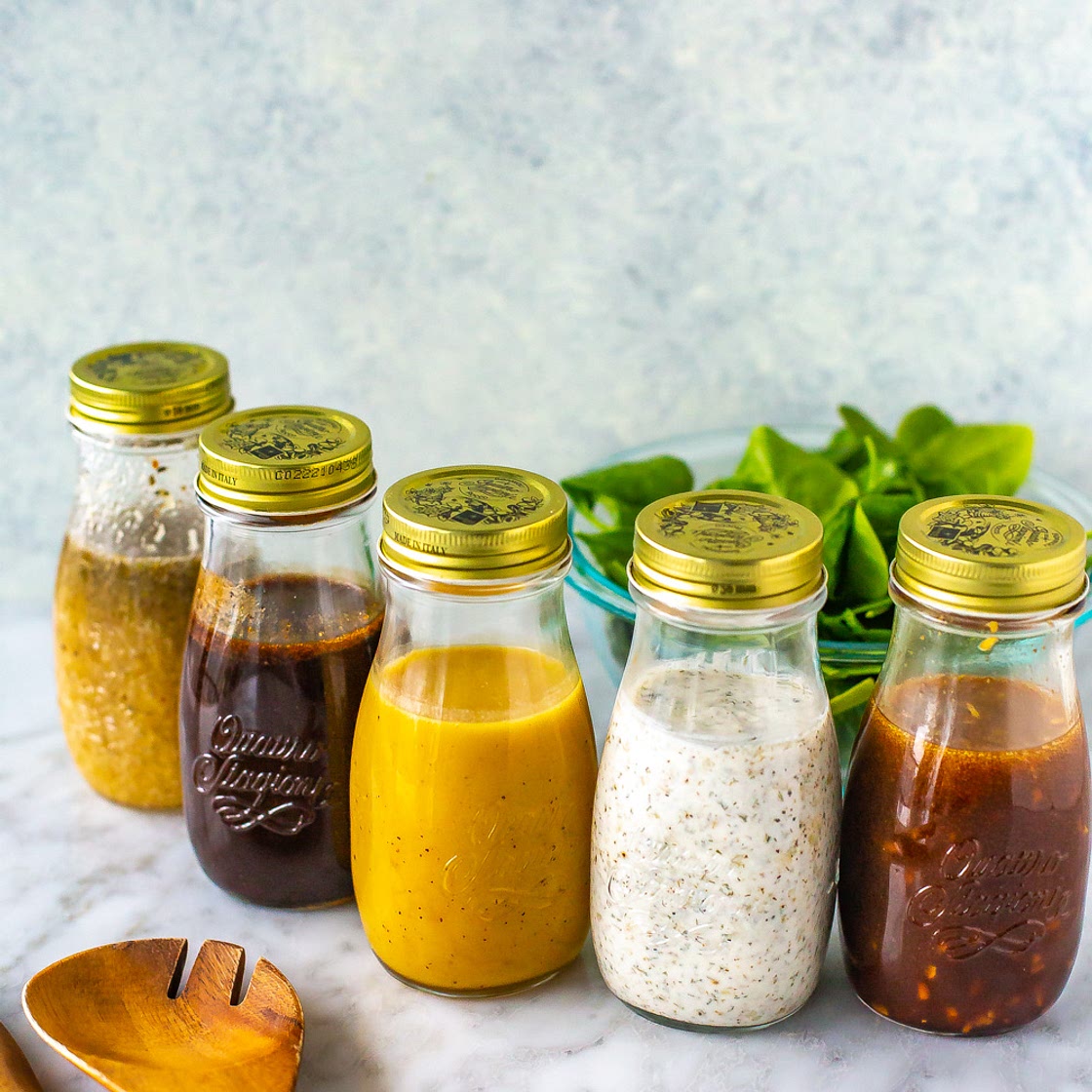 5 Best Healthy Salad Dressing Recipes