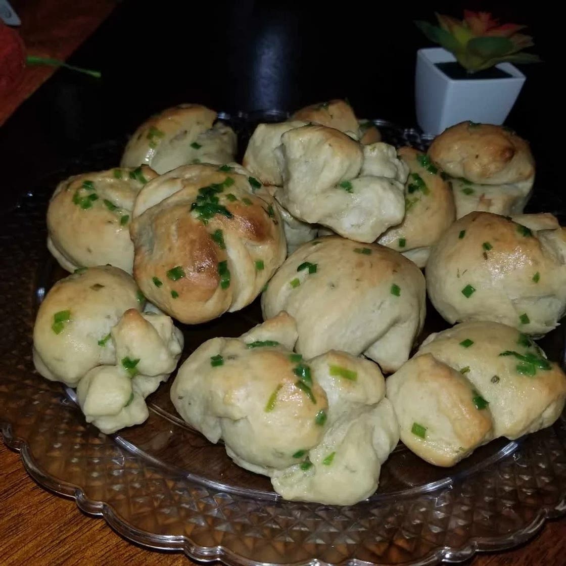 Sourdough Sour Cream & Chive Rolls