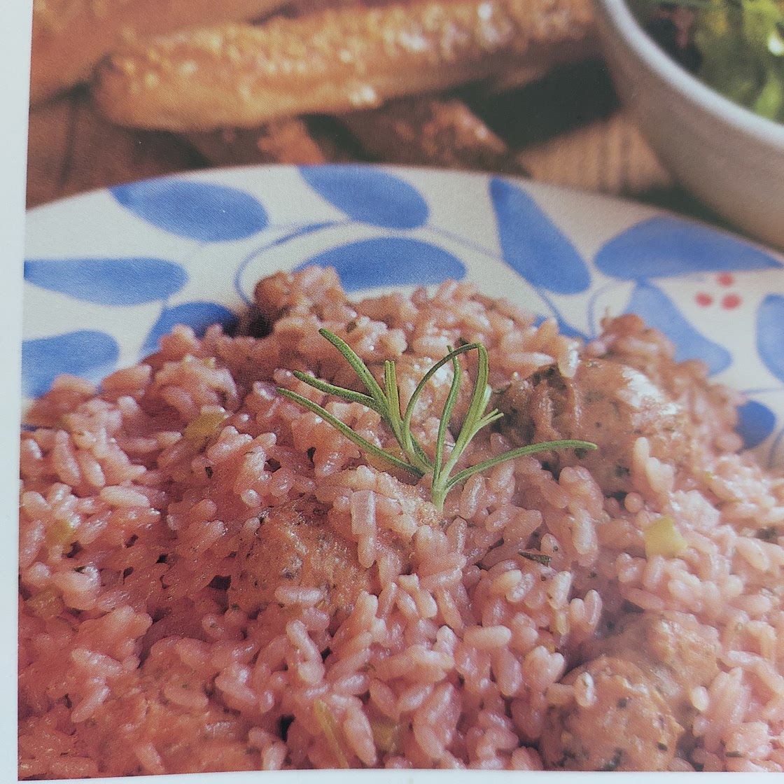 Sausage and Rosemary Risotto