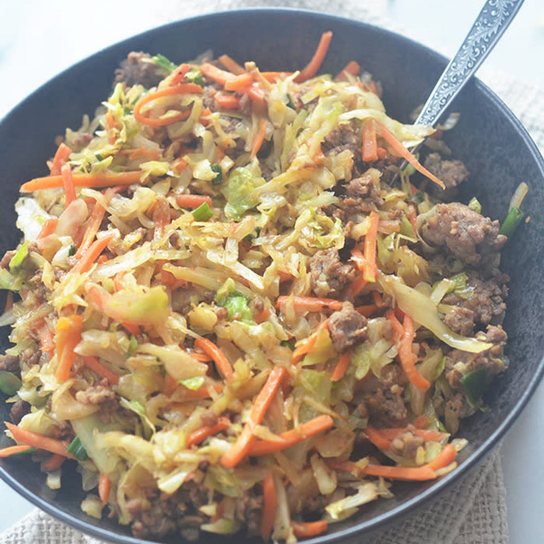 Egg roll déconstruit