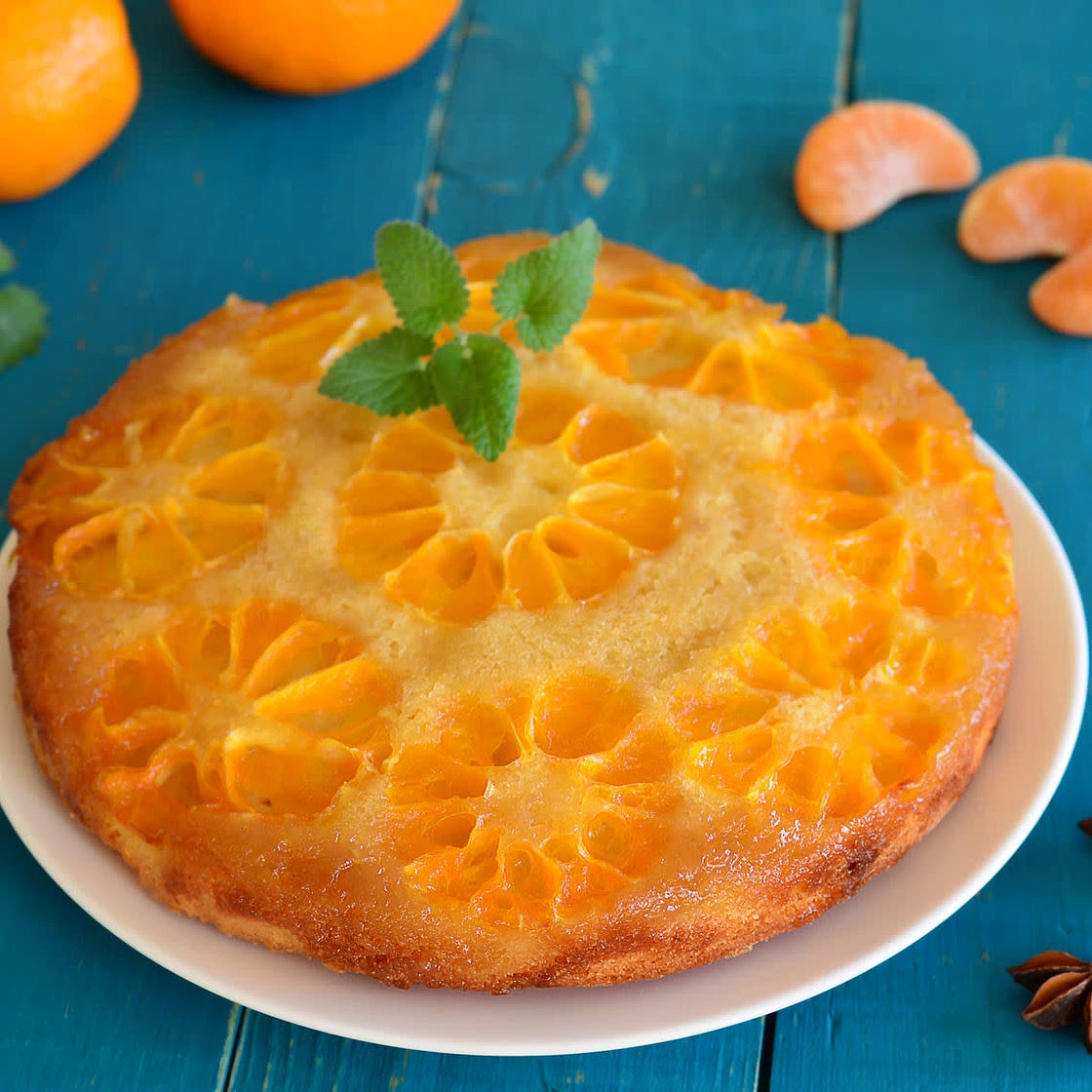 Gâteau aux mandarines