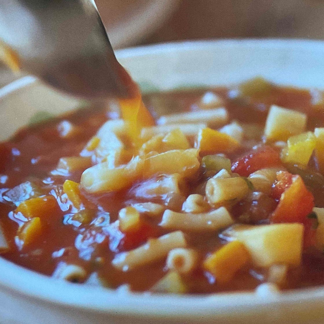 Quick minestrone WW Pasta p60