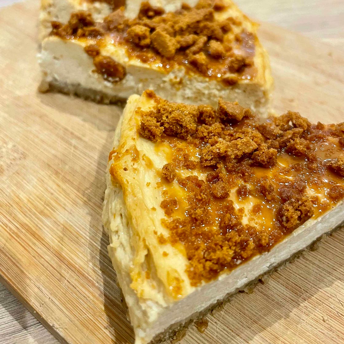 Biscoff Protein Cheesecake