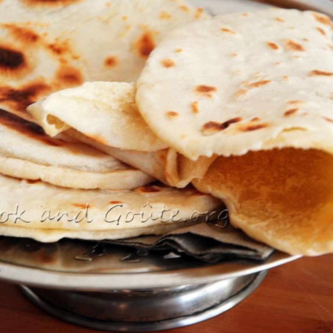 Pain pita sans levure - Cook and Goûte