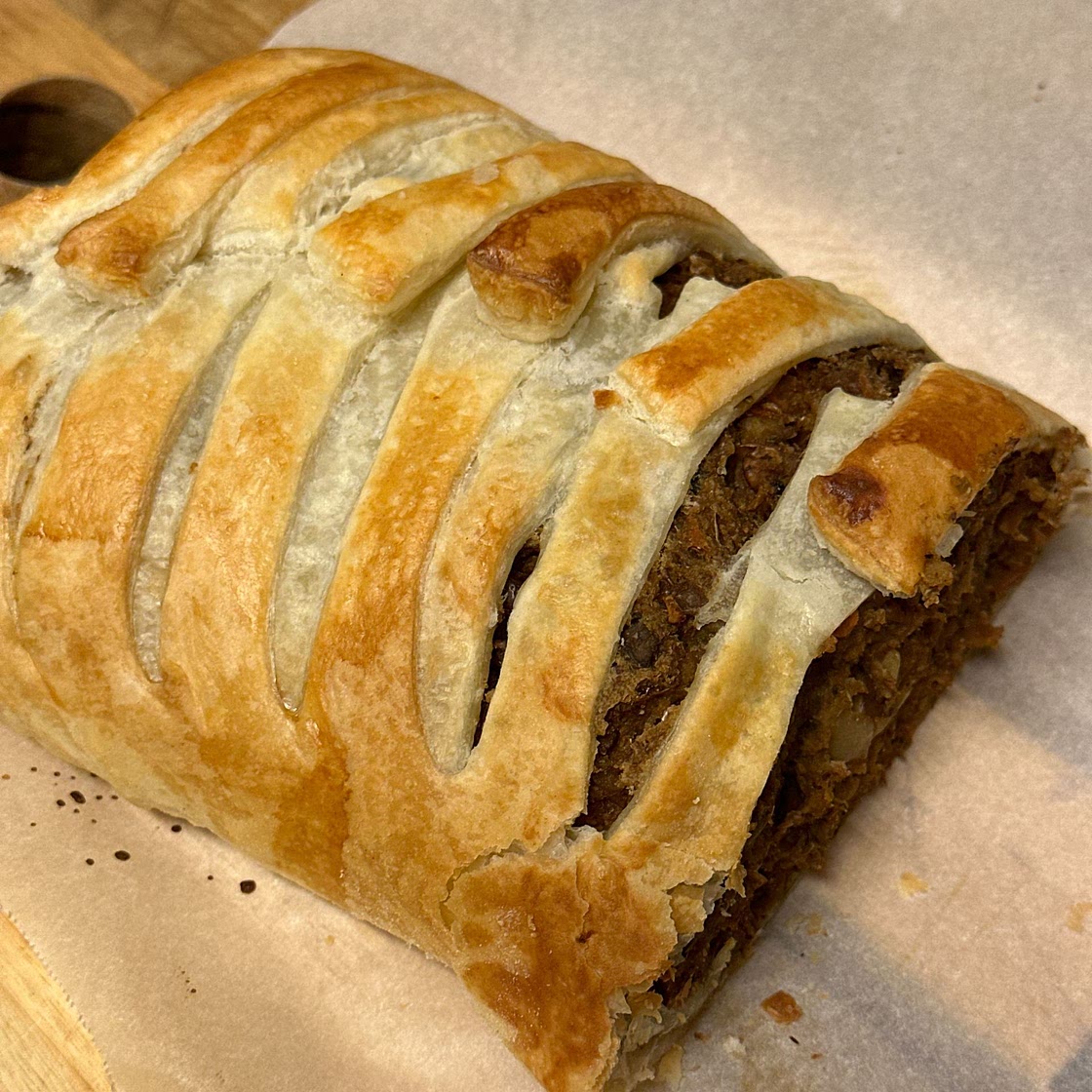Veggie Lentil Wellington (Vegan!)