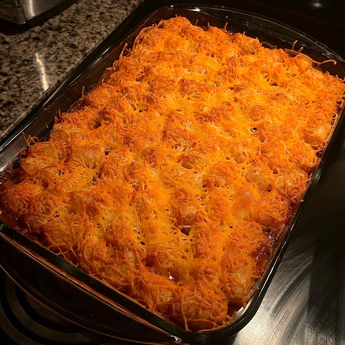 Tater Tot Taco Casserole
