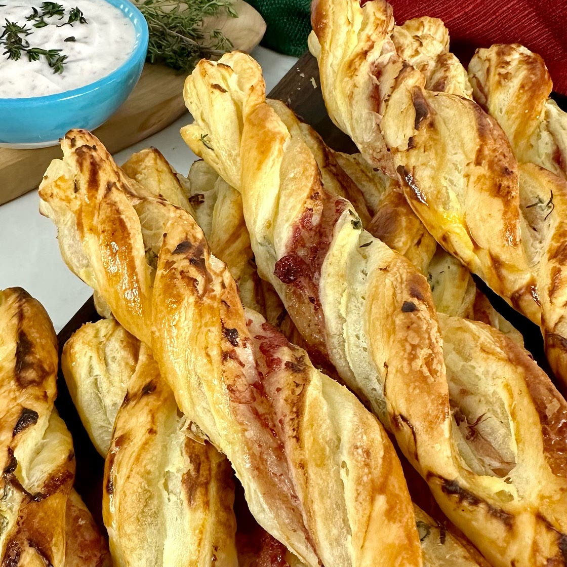 Ricotta and Cranberry Twists