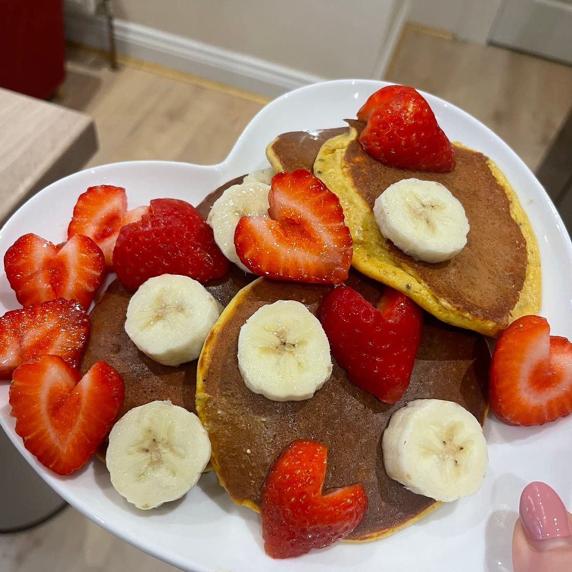 Apple & Almond Pancakes