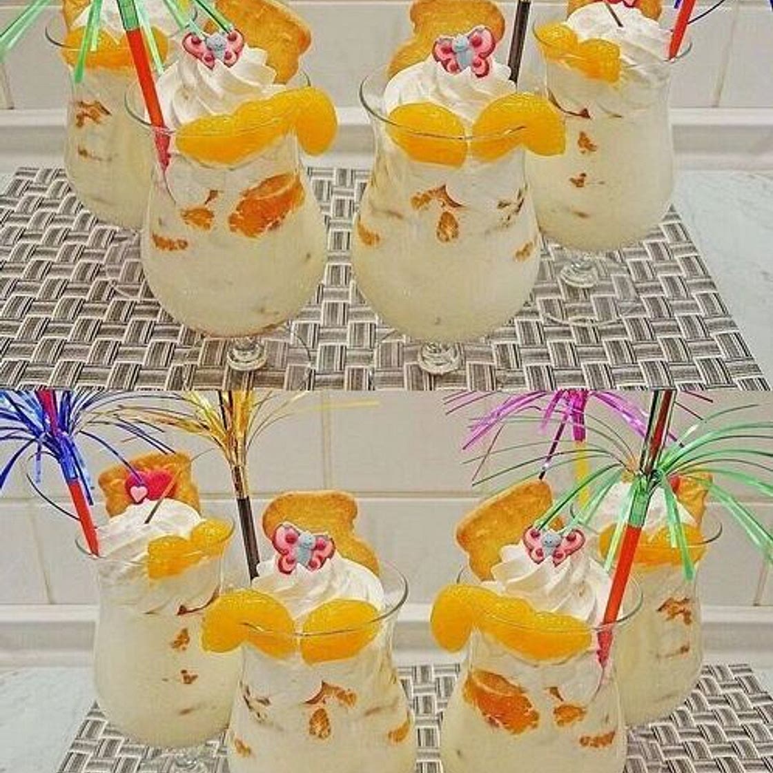 Spekulatius Tiramisu mit Mandarinen