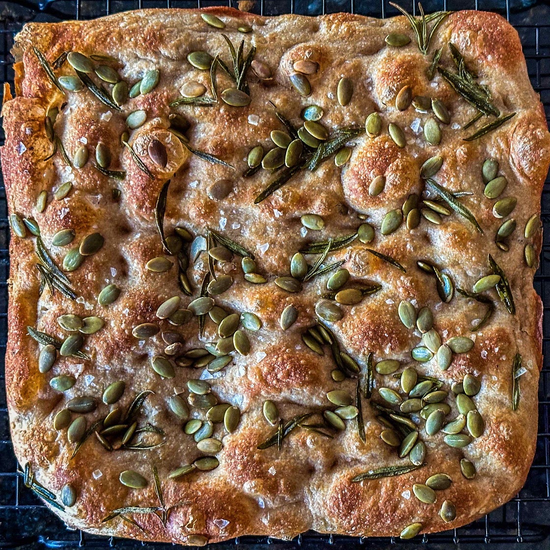 Whole Wheat Focaccia