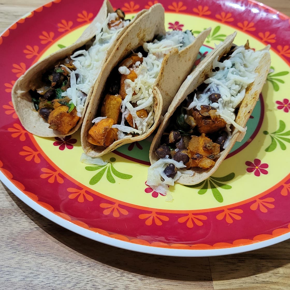 Sweet Potato + Black Bean Tacos