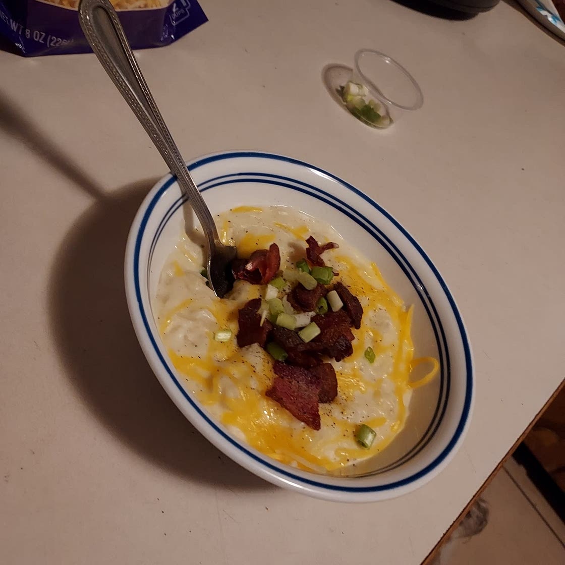 Crockpot Loaded Baked Potato Soup
