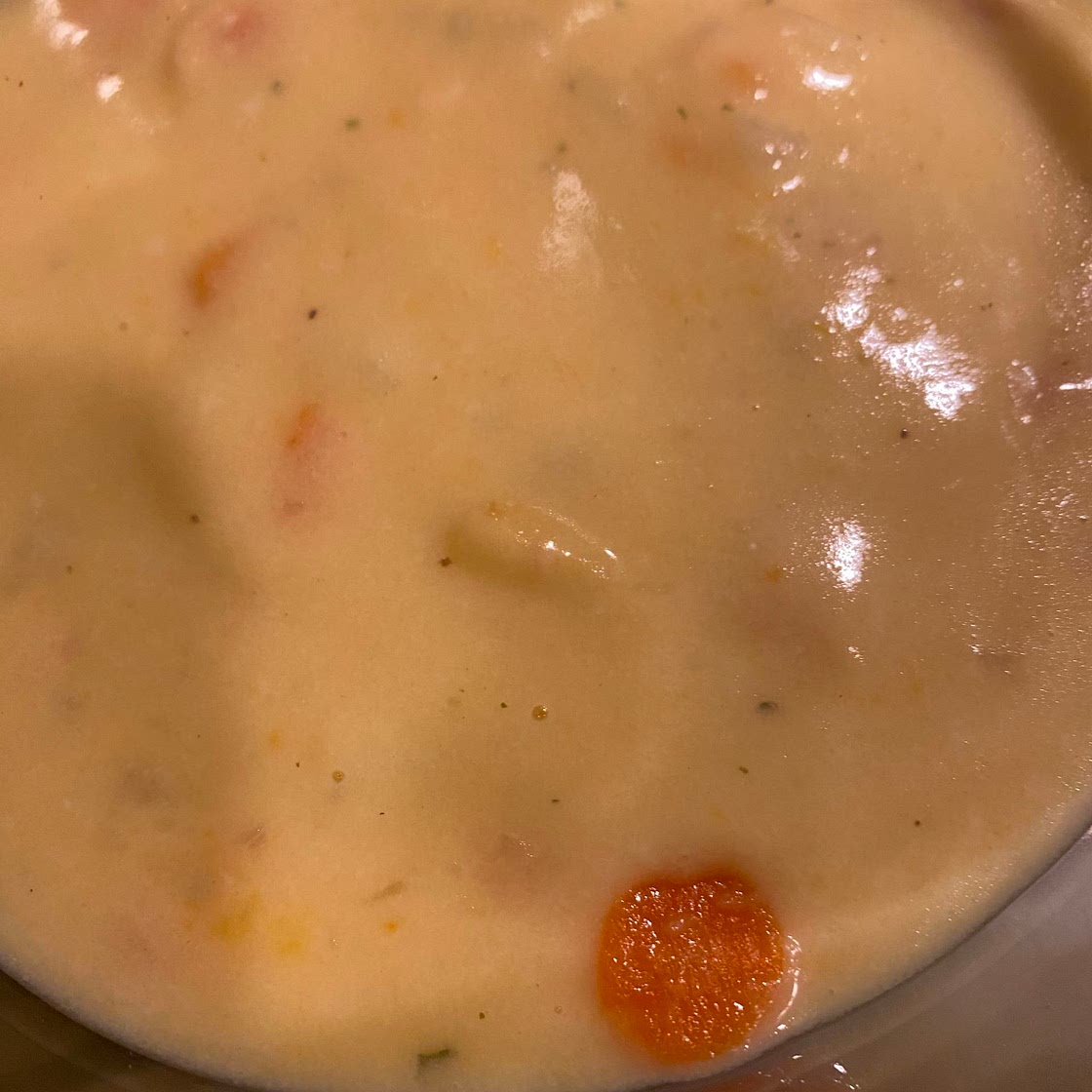 Ham and Potato Cheddar Soup