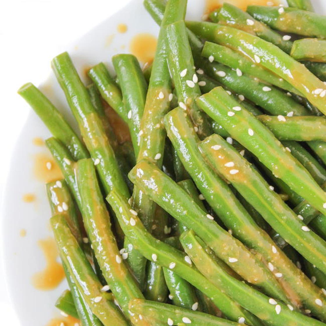 Miso-Glazed Green Beans