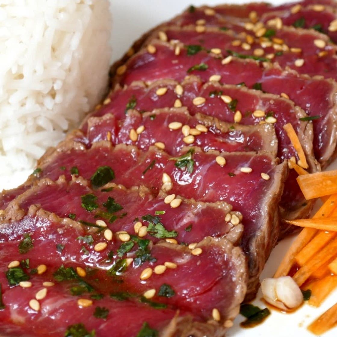 Recette de Tataki de boeuf rapide