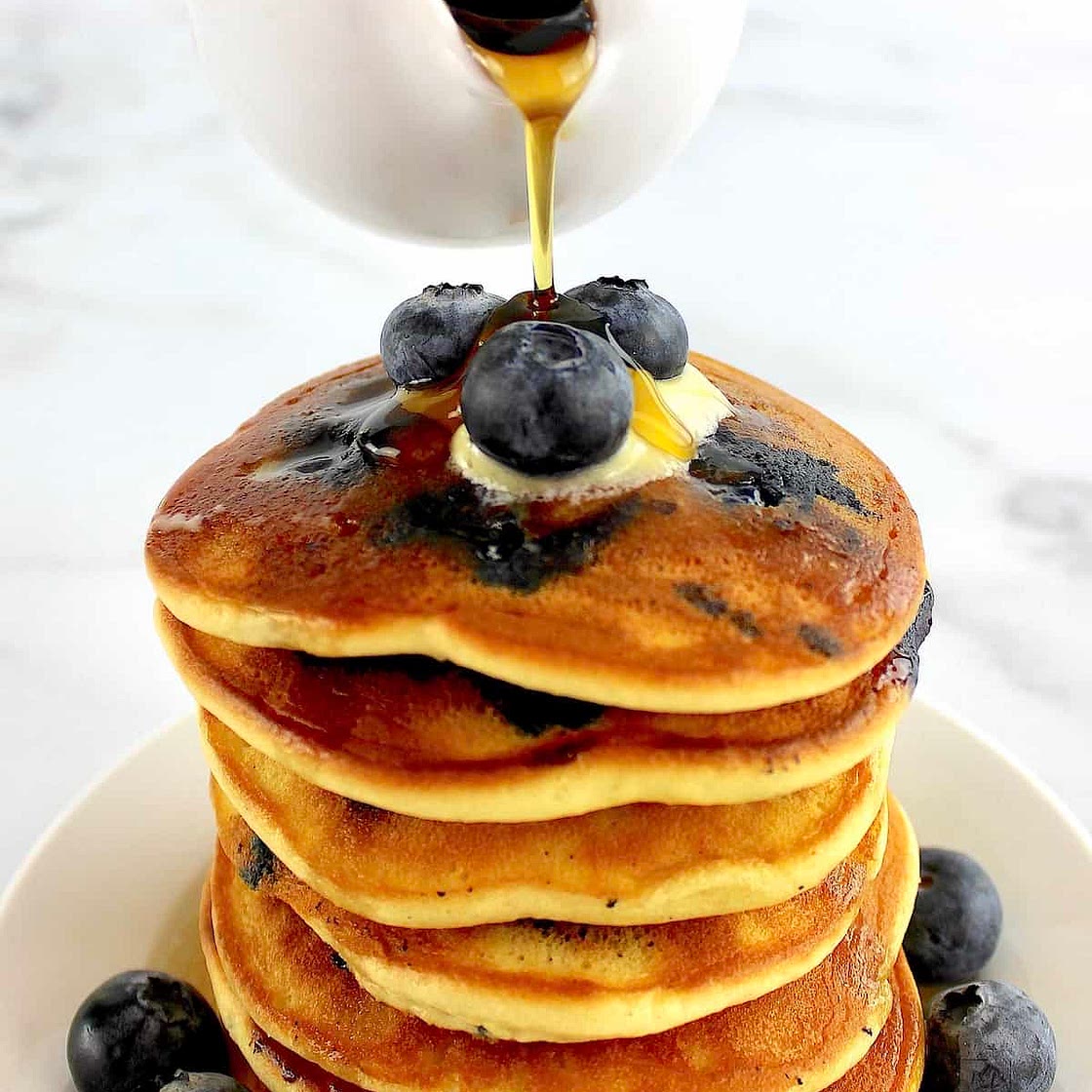 Keto Blueberry Pancakes