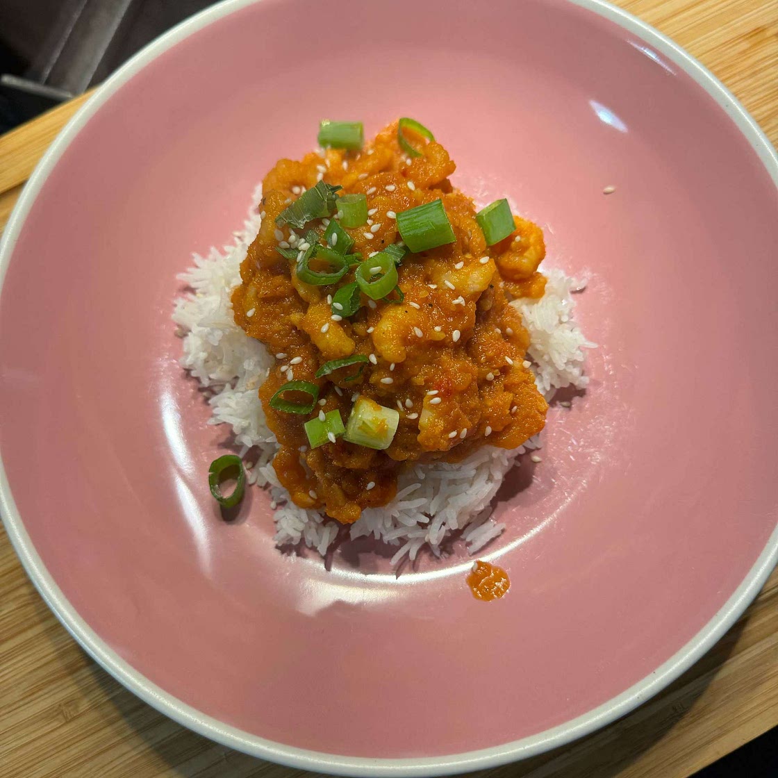 Prawn tikka masala