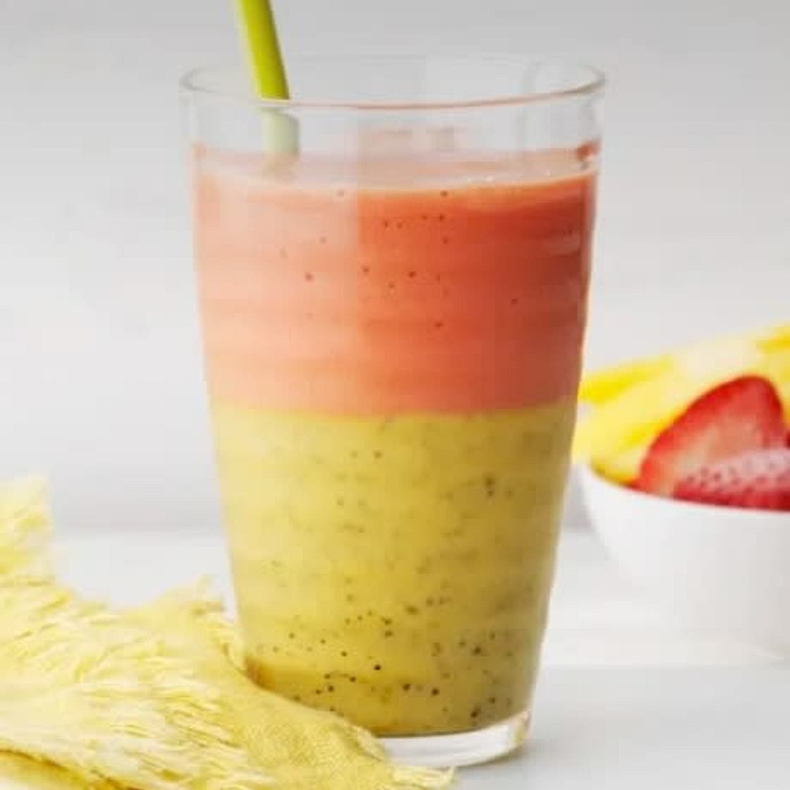 Strawberry&banana smoothie | no sugar added