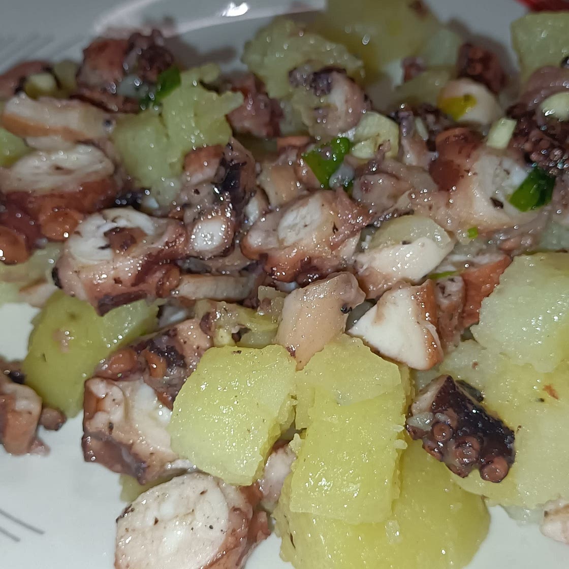 Insalata di polpo e patate