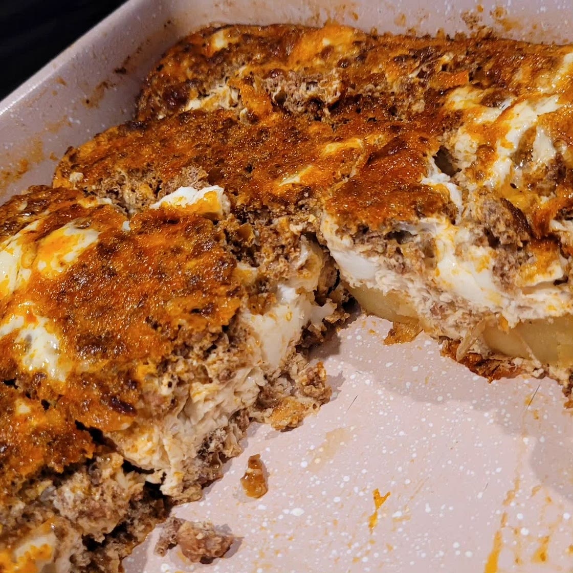Chorizo y Papa Egg White Frittata