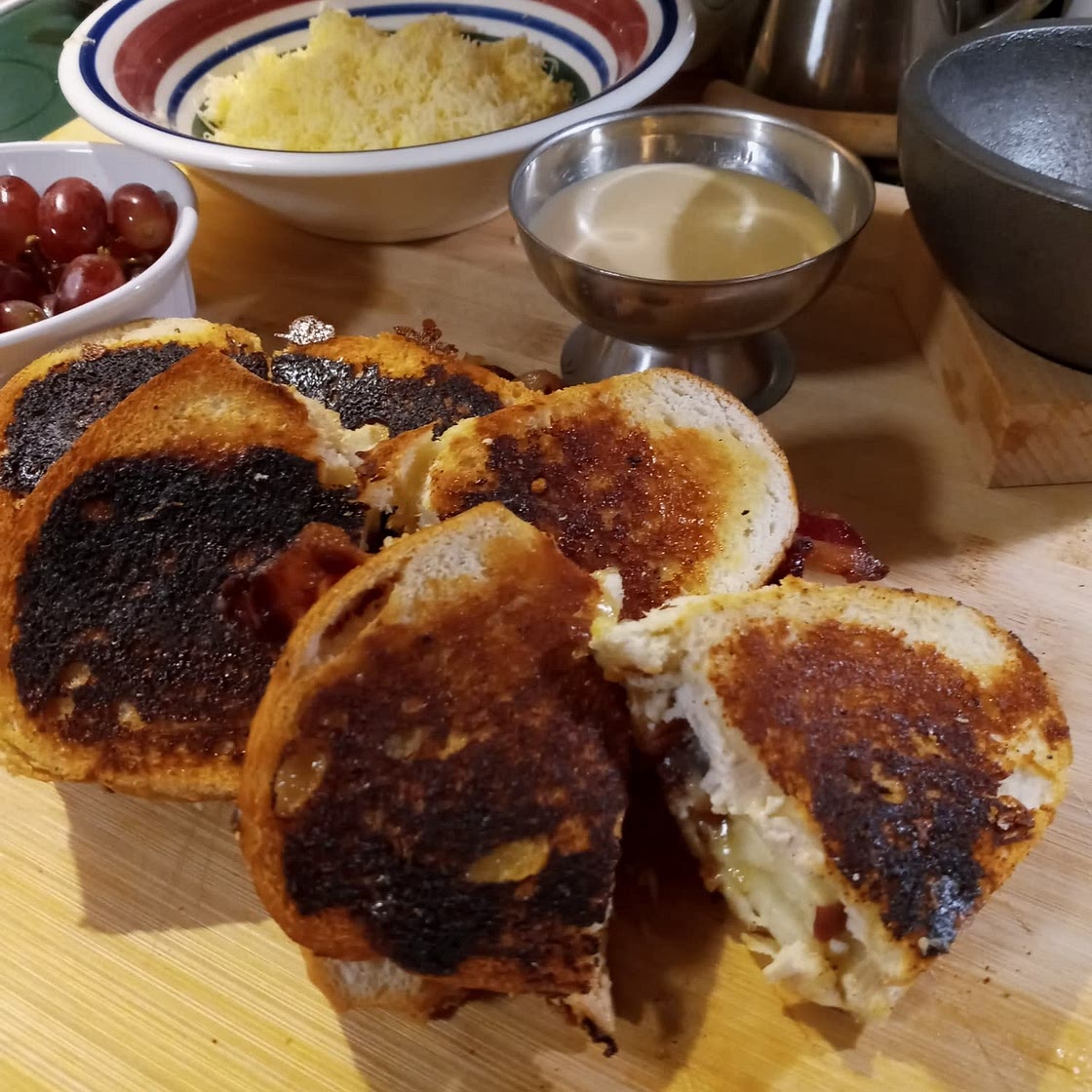 Turkey and Smoked Gouda Grilled Cheese