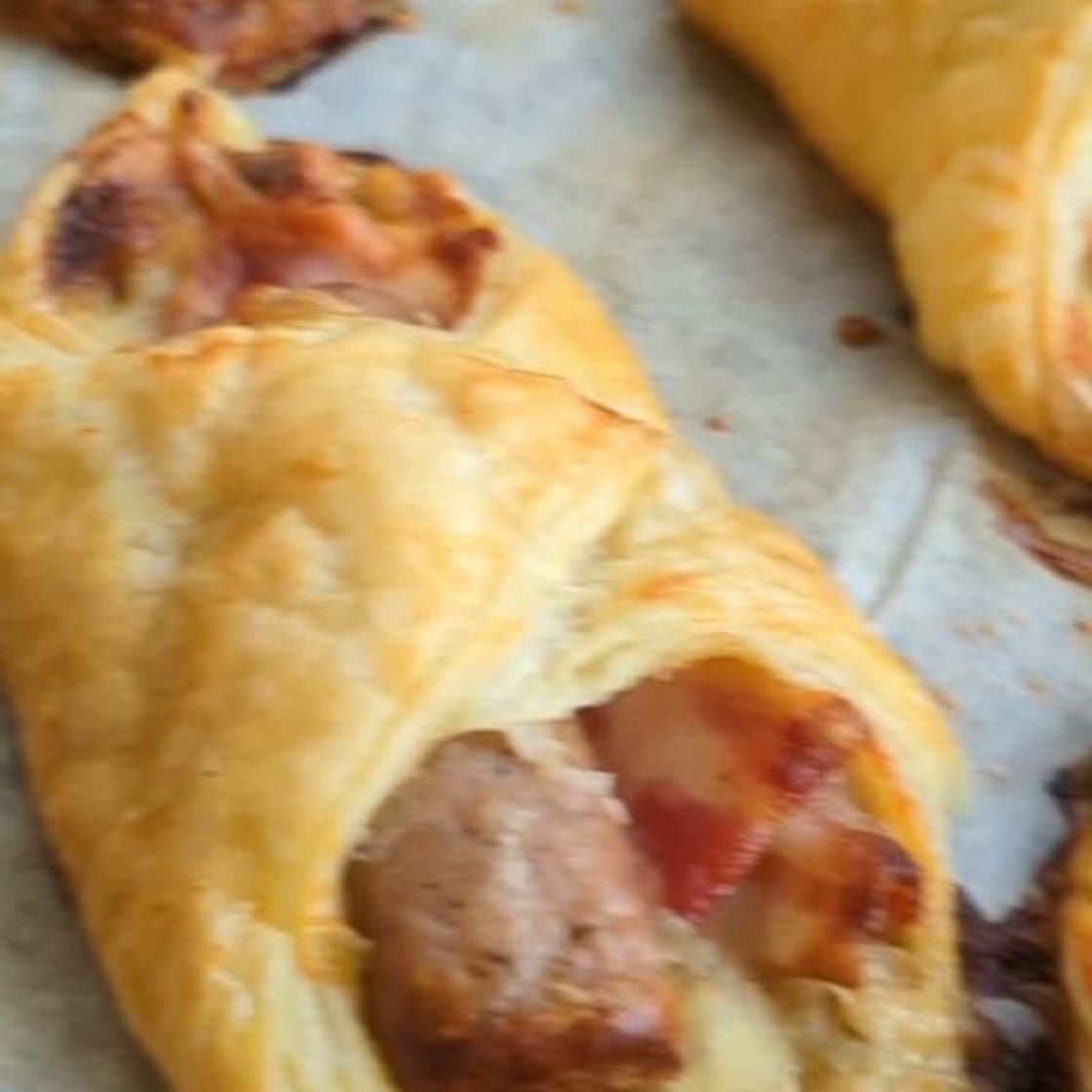 BACON, CHEESE, STUFFING AND SAUSAGE TURNOVERS