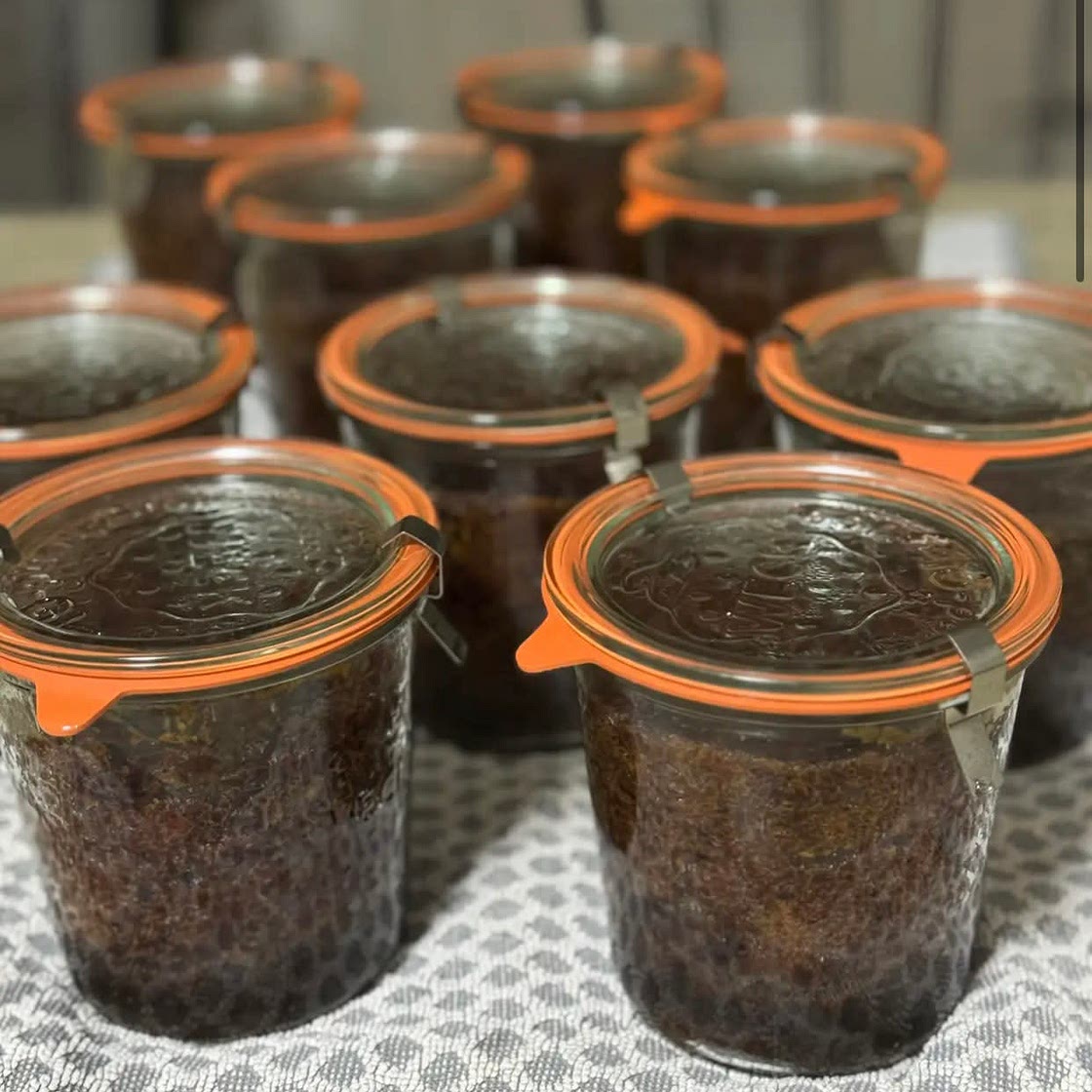 Preserved Sticky Date Puddings