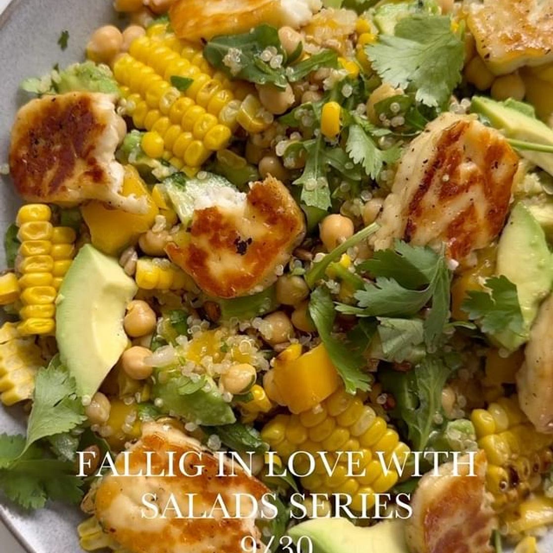 MEXICAN QUINOA, CORN, AVOCADO; MANGO SALAD