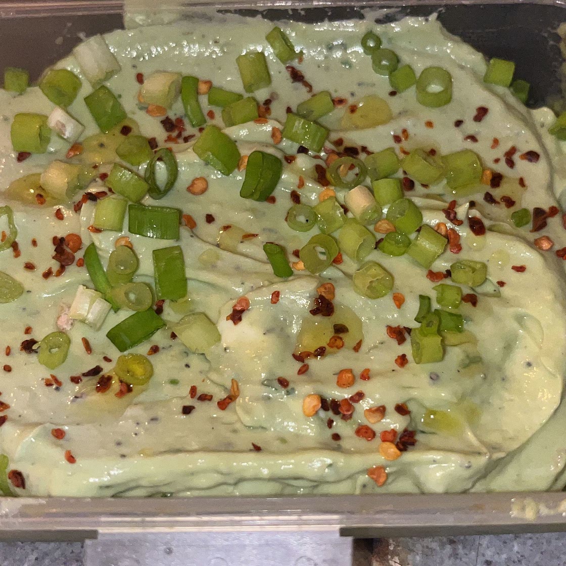 5-Minute Avocado Ranch Dip with Greek Yogurt