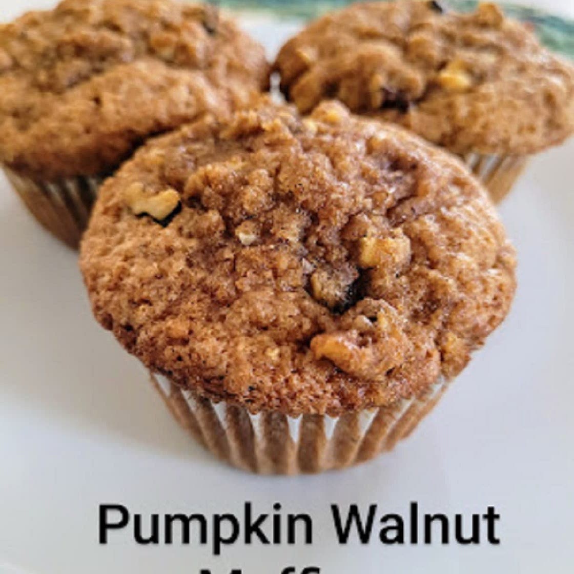 Pumpkin Walnut Muffins