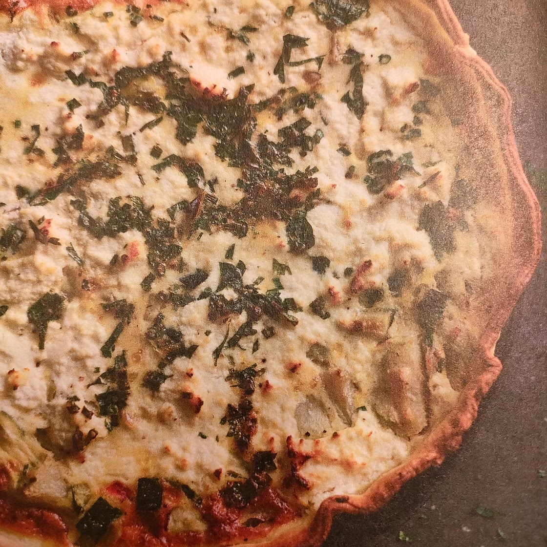 Quiche de chuchu e requeijão