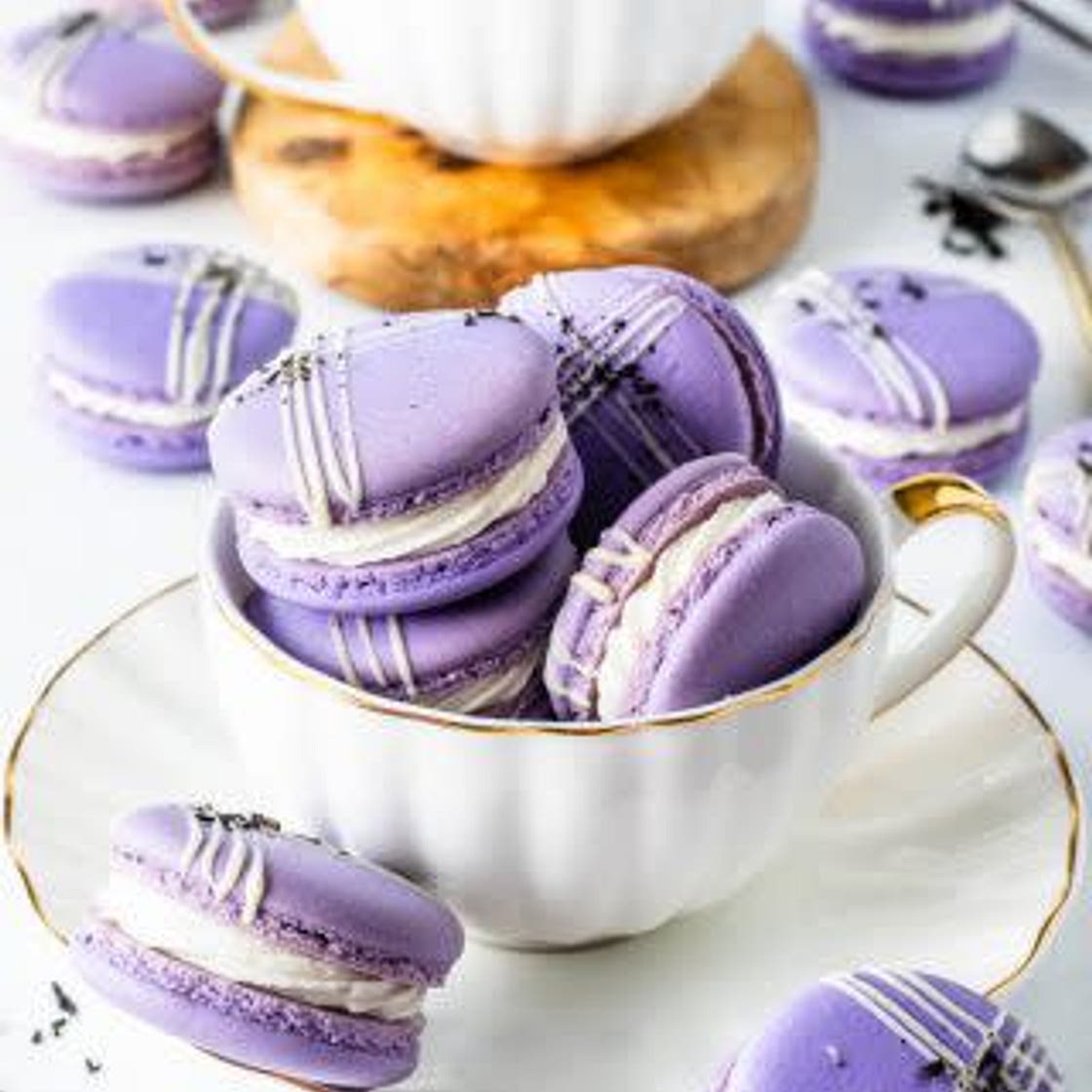 Earl Grey Macaron Filling